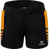 Image de Erima Six Wings Worker Short Dames - Zwart / New Orange | Maat: 38