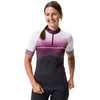 Image de Vaude Bike Posta Hz Tricot Korte Mouw Wielertrui Roze 40 Vrouw