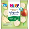 Image de HiPP Mon Goûter Plaisir Biologische Appel Rijstwafels Vanaf 10 Maanden 30 g
