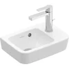Image de Villeroy & Boch O.novo fontein 1 kraangat rechts met overloop 36x25cm wit