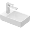 Image de Villeroy & Boch Avento fontein 1 kraangat links zonder overloop 36x22cm - ceramic+ Stone wit
