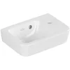 Image de Villeroy & Boch O.novo fontein 36X25cm - 1 kraangat links zonder overloop wit