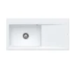 Image de Villeroy & Boch Subway Style 60 - Keramische spoelbak 100x51 cm, CeramicPlus, alpine wit 336201R1