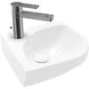 Image de Villeroy & Boch Subway 3.0 hoekfontein 32cm - 1 kraangat zonder overloop wit