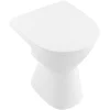 Image de Villeroy & Boch ViCare Diepspoelcloset - zonder spoelrand - staand - glans wit Alpin (wit)