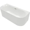 Image de Villeroy & Boch Loop & friends half vrijstaand bad - 180x80cm - Acryl Wit Alpin glans
