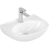 Image de Villeroy & Boch O.novo - Fontein 5x4 cm, zonder overloop, met kraangat, alpine wit 43404601
