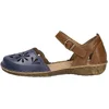 Image de Josef Seibel - ROSALIE 04 - Platte sandalenDames Sandalen - Kleur: Blauw - Maat: 38