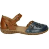 Image de Josef Seibel - ROSALIE 04 - Platte sandalenDames Sandalen - Kleur: Blauw - Maat: 42