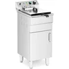 Image de Elektrische friteuse - 16 L - 5.000 W - 400 V - aftapkraan - koude zone - met onderkast - Royal Catering