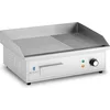 Image de Elektrische grillplaat - 548 x 350 mm - Ribber + Flat - 3.000 W - Royal Catering