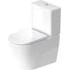 Image de Duravit D-Neo staand toilet 37x65x40cm Wit Hoogglans