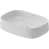 Image de Duravit Zencha - Opzetwastafel 55x39 cm, zonder overloop, DuraCeram, WonderGliss, mat wit 23735532791