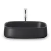 Image de Duravit Zencha - Opzetwastafel 55x39 cm, zonder overloop, DuraCeram, WonderGliss, antraciet mat 23735513791