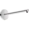 Image de Duravit Douchearm 30 cm Plafondmontage Rond Metaal Chroom Hoogglans   Regendouche Arm Universeel 1/2" Aansluiting