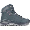 Image de Lowa Renegade Evo GTX Wandelschoen - Dames waterdichte mid wandelschoenen - Steelblue/Oldrose