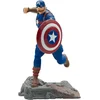 Image de Bullyland 11335   Speelfiguur en verzamelfiguur Captain America uit Avengers, ca. 11 cm   levensecht en detailrijk vormgegeven   ideaal als taartfiguur en klein cadeautje voor kinderen vanaf 3 jaar.