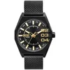 Image de Diesel Scraper DZ2194 Horloge - Staal - Zwart - Ø 43 mm