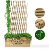 Image de FLOORDIREKT Bamboe trellis - Latwerk - Rankhulp hout - Venstelbaar - 90 x 180 cm
