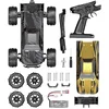 Image de MJX Hyper GO Brushless 1:14 RC Auto - Truggy 4WD RTR - Zwart, Goud