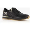 Image de Tamaris dames sneakers zwart goud