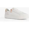Image de Tamaris dames sneakers met ros kleurige details - Wit - Uitneembare zool