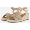 Image de Tamaris Espadrilles goud Textiel - Maat 41