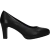 Image de Tamaris leren dames pumps zwart - Maat 38