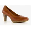 Image de Tamaris leren dames pumps cognac - Maat 37