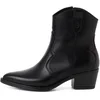 Image de Tamaris Cowboylaarzen zwart Leer - Dames