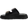 Image de Tamaris dames leren muiltjes 1-27239-42-003 damesschoenen sleehak zwart