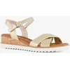Image de Tamaris dames sandalen met sleehak goud - Maat 40