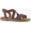 Image de Tamaris dames sandalen bruin goud - Maat 37