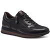 Image de Jana Dames Sneaker - 23774-095 Zwart/Brons - Wijdte H - Maat 37