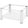 Image de Wasmachine verhoger, Wasmachine Onderstel 63x54x32 cm met planchet in wit ML design