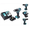 Image de Makita DHP 487 RA1 accu klopboormachine 18 V 40 Nm borstelloos + 1x accu 2,0 Ah + oplader