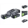 Image de Festool energieset 2x BP 18 Li 3,0 C accu 18 V 3,0 Ah / 3000 mAh Li-Ion ( 2x 577658 ) + TCL 6 oplader ( 201135 )