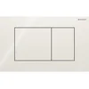 Image de Geberit Sigma40 bedieningsplaat - 2-toets spoeling - extra dun - vierkante knoppen - glas - zand-grijs (beige)