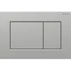 Image de Geberit Sigma01 bedieningsplaat - 2-toets spoeling - vierkant - mat chroom gelakt
