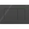 Image de Geberit Sigma01 bedieningsplaat - 2-toets spoeling - vierkant - glans zwart