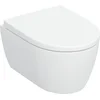 Image de Geberit iCon Wandclosetset - 49x35cm - compact - diepspoel - rimless - TurboFlush - softclose en quickrelease zitting - glans wit