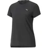 Image de PUMA RUN FAVORITE HEATHER SS TEE W Dames Sportshirt - Puma Black Heather