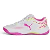 Image de PUMA Solarcourt RCT Unisex Sportschoenen - Wit/Roze/Geel - Maat 37