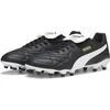 Image de PUMA KING TOP FG/AG Unisex Sportschoenen - Zwart/Wit/Goud - Maat 40,5