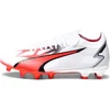 Image de PUMA ULTRA MATCH FG/AG Unisex Sportschoenen - Zwart/Wit/Roze - Maat 40,5