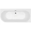 Image de Villeroy & Boch Oberon 2.1 - Bad 18x8 cm, rechts, alpine wit UBQ180OBN9CR00VD01