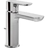 Image de Villeroy & Boch O.novo Eengreeps wastafelkraan met trekstang-afvoergarnituur - chroom