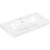Image de Villeroy & Boch Architectura - Wastafel 80x45 cm, met overloop, kraangat, alpine wit 4A878001