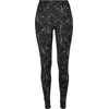Image de Urban Classics Soft AOP Dames Legging - zwart - M