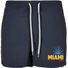 Image de Mister Tee - Miami Beach Zwemshorts - L - Donkerblauw